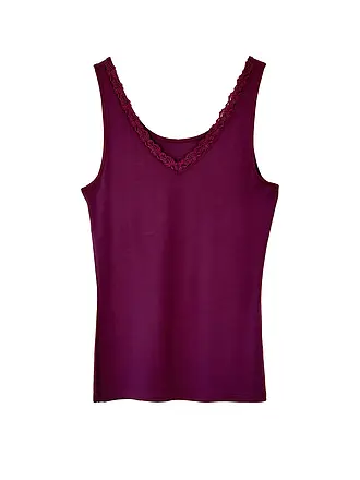 NINA VON C | Unterhemd tinto rosso | 